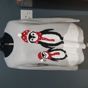 Holiday Time Penguin Holiday Sweater Sz 4X